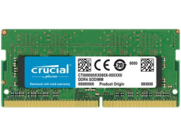 Crucial 4GB (CT4G4SFS8266) 2666MHz DDR4 notebook memória