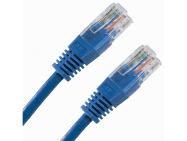 Equip UTP CAT6 25cm kék kábel (625433)