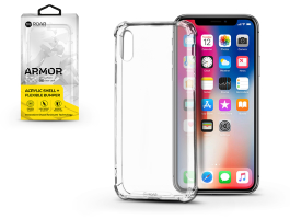 Apple iPhone X/XS szilikon hátlap - Roar Armor Gel - transparent