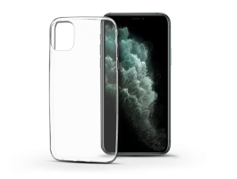 Apple iPhone 11 Pro szilikon hátlap - Soft Clear - transparent