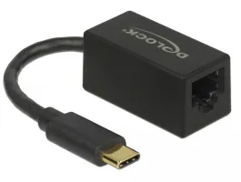 Delock (65904) Adapter SuperSpeed USB (USB 3.1 Gen 1) USB Type-C csatlakozódugóval &gt; Gigabit LAN 10/100/100