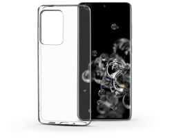 Samsung G988F Galaxy S20 Ultra szilikon hátlap - Soft Clear - átlátszó