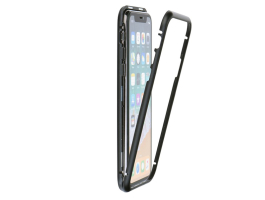 Apple iPhone 11 Pro Max mágneses, 2 részes hátlap előlapi üveg nélkül - Magneto fekete