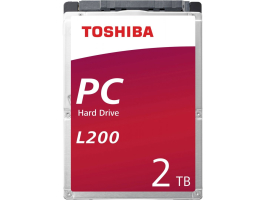 Toshiba 2TB 5400rpm SATA3 2,5&quot; 8MB 9,5mm L200 HDWL120EZSTA notebook merevlemez