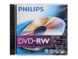 Philips DVD+RW47 4x újraírható (PH787710)