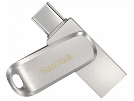 Sandisk 512GB USB3.1/Type-C Dual Drive Luxe Ezüst (186466) pendrive