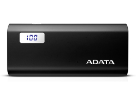 ADATA P12500D 12500mAh fekete power bank (AP12500D-DGT-5V-CBK)