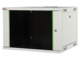 Lande LN-EUBOX09U5460-LG-1 EURObox 19&quot; 9U 540x600 szürke fali rack szekrény