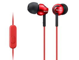 Sony MDREX110APR.CE7 piros mikrofonos fülhallgató