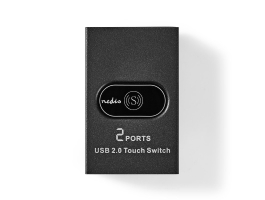 Nedis 2-Port USB Switch (CSWI6002BK)