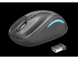 Trust Yvi FX Wireless mouse Black (22333)