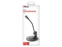 Trust Primo Desk Microphone for PC and laptop Black (21674)