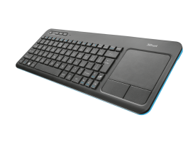 Trust Veza Wireless Touchpad Keyboard Black (21268)