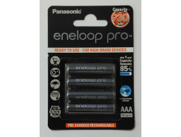 Panasonic Eneloop Pro AAA 930mAh tölthető elem - 4 db/csomag