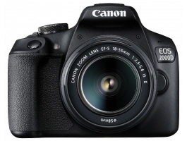 Canon EOS 2000D 18-55 IS II + 75-300 DC III kit digitális tükörreflexes fényképezogép