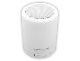 Esperanza Fantasia Bluetooth Speaker Led Light White