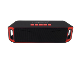 Esperanza Folk Bluetooth speakers Black/Red