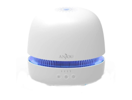 Anjou AJ-ADA019 fehér ultrahangos illóolaj párásító LED fénnyel