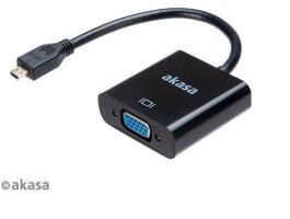 Akasa Micro HDMI to VGA konverter (AK-CBHD21-15BK)
