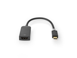 Nedis USB Type-C Adapterkábel Type-C apa - HDMI Kimenet 0,2m Antracit (CCBW64652AT02)