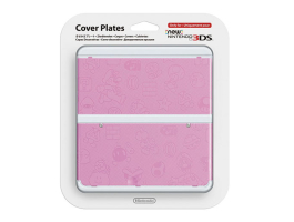 Nintendo New 3DS rózsaszín muanyag elo és hátlap