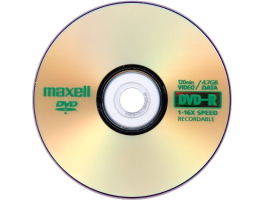 Maxell DVD-R papírtokos lemez
