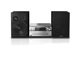 Panasonic Hi-Res Audio ezüst - fekete mikro hifi (SC-PMX90EG-S)