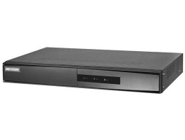 Hikvision DS-7604NI-K1/4P(B) NVR rögzítő - (4 csatorna 40Mbps rögzítési sávszél. H265 HDMI+VGA 2xUSB 1x