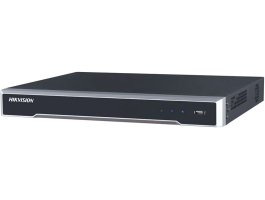 Hikvision DS-7632NI-K2 NVR rögzítő - (32 csatorna 256Mbps rögzítési sávszélesség H265 HDMI+VGA 2x USB 2x Sata I/O)