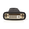 Nedis HDMI - DVI-adapter HDMI apa - DVI-D 24+1 tus Aljzat Fekete (CVGP34910BK)
