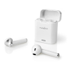 Nedis teljesen vezeték nélküli bluetooth fülhallgató, töltőtokkal, fehér (HPBT3052WT)