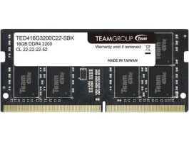 TeamGroup 16GB DDR4 3200MHz Elite SODIMM memória (TED416G3200C22-S01)