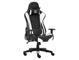 LC Power LC-GC-600BW Gaming Chair Black/White szék (LC-GC-600BW)