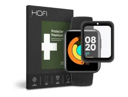 HOFI Hybrid Glass üveg képernyővédő fólia - Xiaomi Mi Watch Lite - fekete