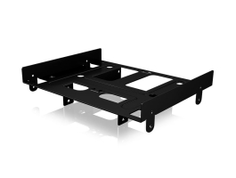 Raidsonic IcyBox IB-AC652 Internal mounting frame for 2,5&quot; and 3,5&quot; HDD/SSD in a 5,25&quot; bay