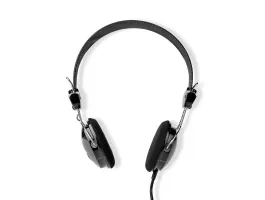 NEDIS On-Ear vezetékes fejhallgató 3.5mm Kábel hossz: 1.10m Fekete (HPWD1104BK)