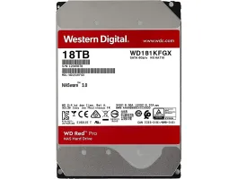 Western Digital Red Pro 18TB 7200rpm 512MB SATA3 3,5&quot; merevlemez (WD181KFGX)