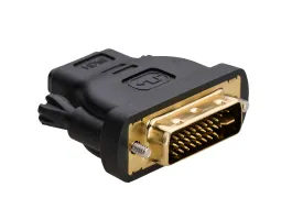 Akyga AK-AD-03 DVI-I - HDMI M/F adapter fekete