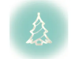 Egyeb LED-es ablakdísz karácsonyfa (KID 412)
