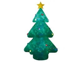 Egyeb Felfújható karácsonyfa 240cm belso LED projektorral (KD 240 K)