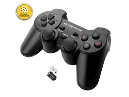 Esperanza Gladiator Wireless Gamepad PS3/PC fekete (EGG108K)