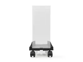 NEDIS Asztali számítógép állvány állítható szélesség / Döntheto Forgatható 14.5 - 24.2cm 20 kg Fém / Muanyag Fekete (CS