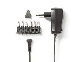 NEDIS Univerzális hálózati adapter Euro / C típus (CEE 7/16) 7.2 W 3 VDC / 4.5 VDC / 5 VDC / 6 VDC / 7.5 VDC / 9 VDC / 1