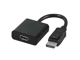 Gembird Displayport - HDMI M/F adapter 0.1m fekete