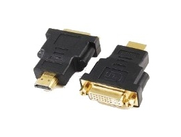 Gembird HDMI - DVI-D M/F adapter fekete