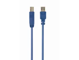 Gembird USB3.0 A - USB3.0 B M/M adatkábel 1.8m kék