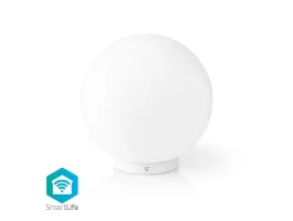 NEDIS SmartLife hangulatfény WiFi Kerek Átméro: 200 mm 360 lm Hideg Fehér / Meleg Fehér / RGB 2700 - 6500 K 5 W Üveg (W