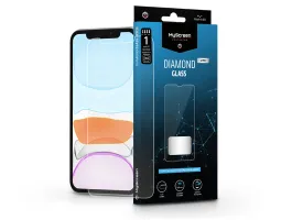 Apple iPhone XR/11 edzett üveg képernyővédő fólia - MyScreen Protector Diamond Glass Lite Full Glue - átlátszó