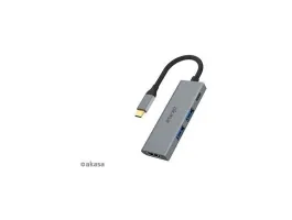 ADA Akasa USB Type-C 4in1 HUB - HDMI - AK-CBCA19-18BK