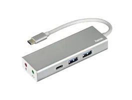 HAMA USB3.1 TYPE-C HUB (2 USB 1 USB TYPE-C) +3,5&quot; AUDIO (JACK)